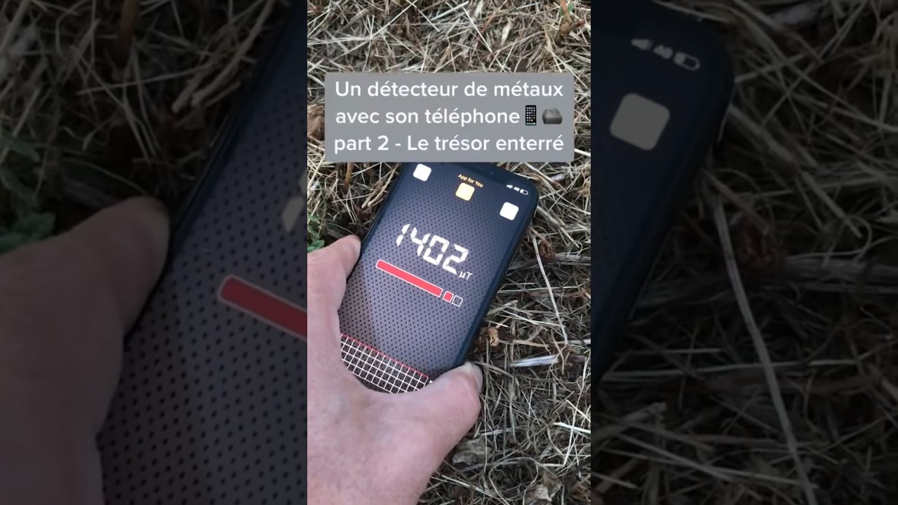 Le d&eacute;tecteur de m&eacute;taux📱part 2 #iphone #shorts #shortswithzita #d&eacute;tecteurdem&eacute;taux