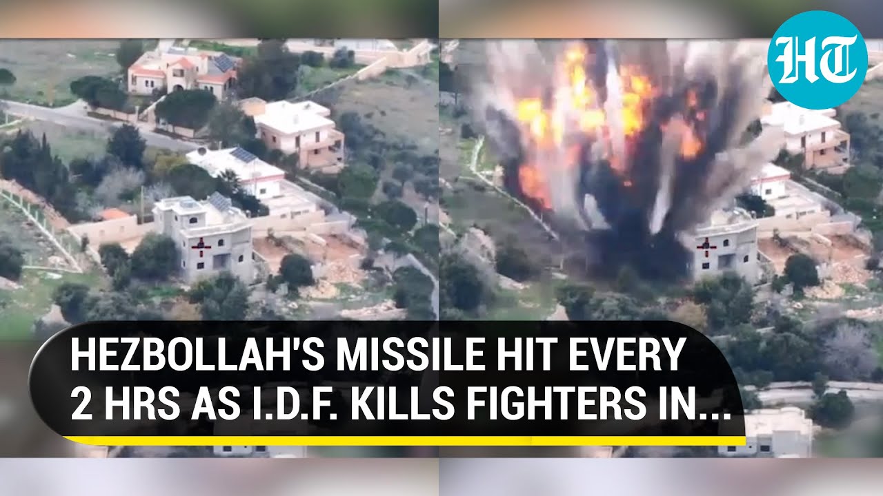 Hezbollah Warm-Up For Full War? 12-Hr Missile Rain As Israel Army Kills Its Fighters In Drone Strike