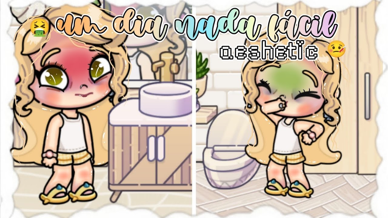 Um dia nada fácil É...... ||Aeshetic *avatar world} rotina } sem voz* aesthetic 