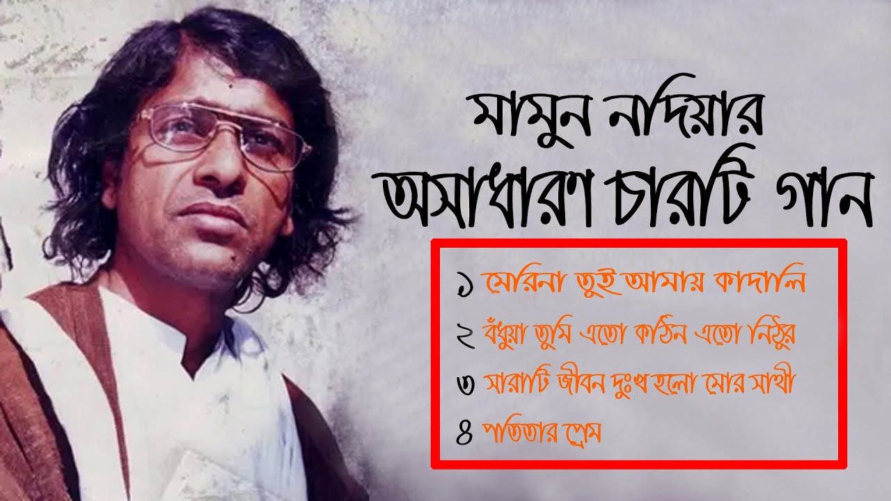 Mamun Nodia║মামুন নদীয়া║Baul Song║Lalon Song║MerinaTui Amai Kadali║Bangla Song║Folk Song║Horipur