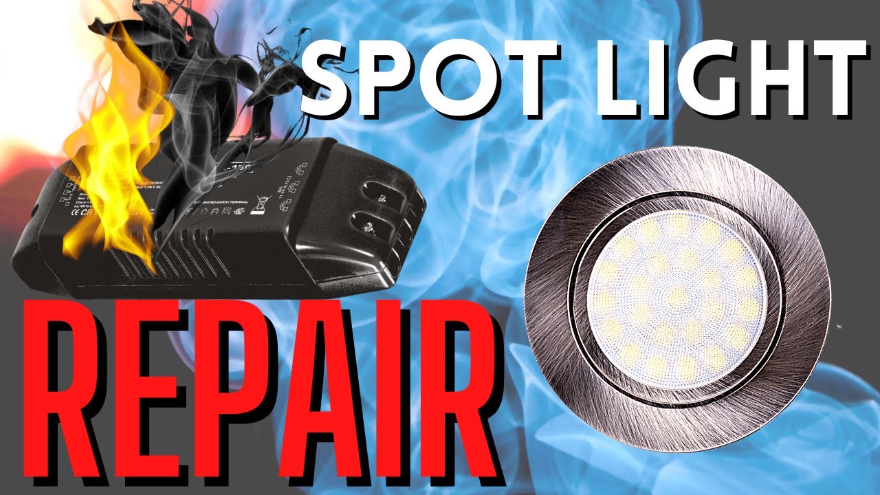 5 minute repair | Downlight new transformer wiring