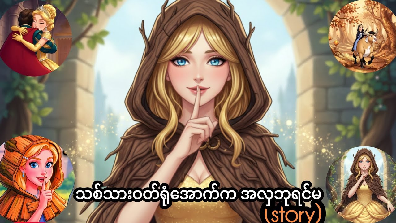 သစ်သားဝတ်ရုံအောက်က အလှဘုရင်မ#story#empty#hero#princess#foryou