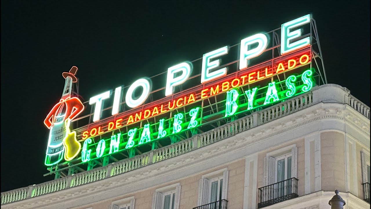 MADRID - SOL.  Día 165 de una TRANSMISIÓN DIARIA en YOUTUBE Hasta el MILLÓN de SUSCRIPTORES.