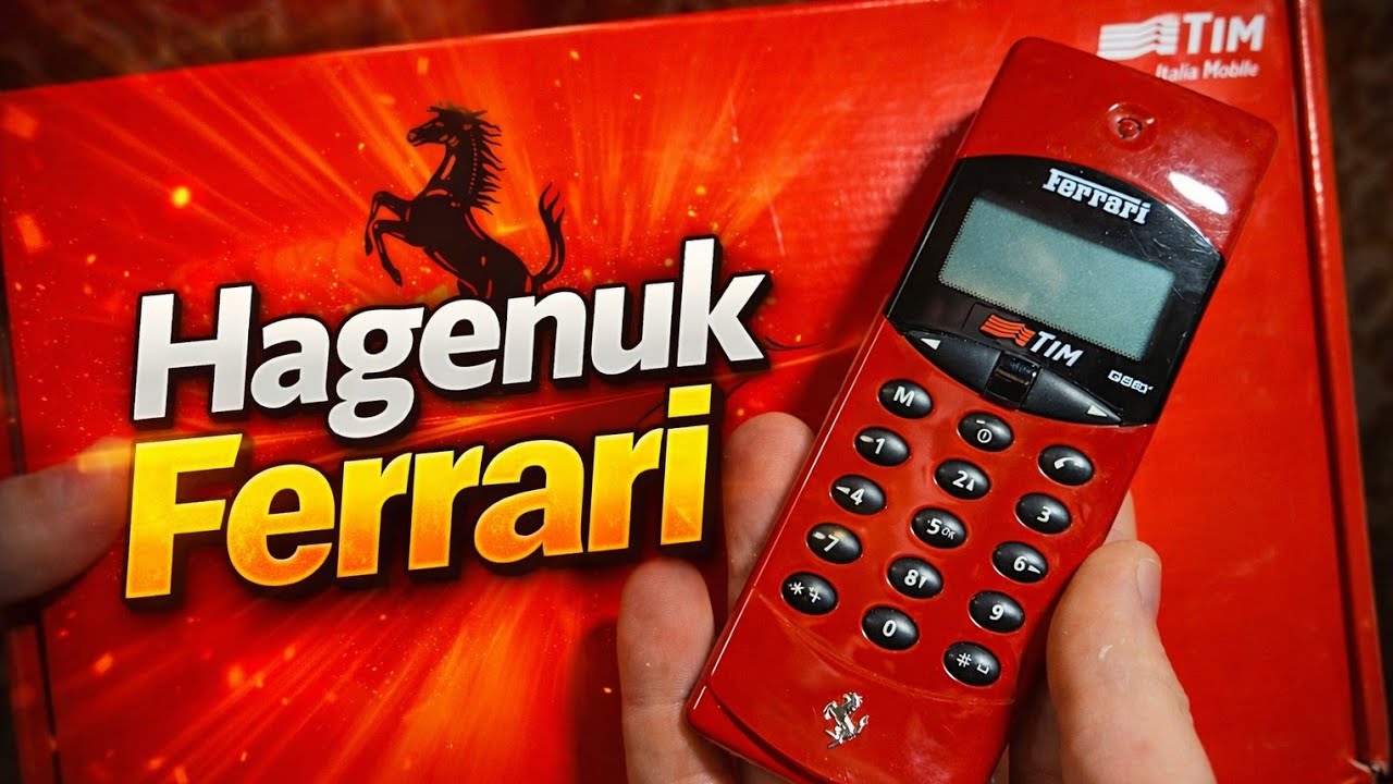 Очередная покупка от Рихарда кнопочных телефонов.hagenuk ferrari.nokia 8800