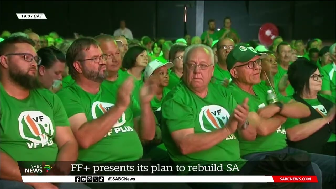 FF Plus presents its plan to rebuild South Africa