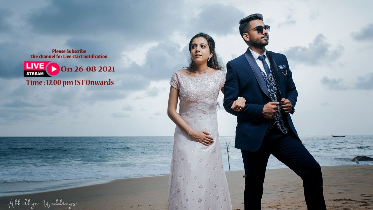 26-08-2021 Parvathy & Sobin Wedding - Live Streaming