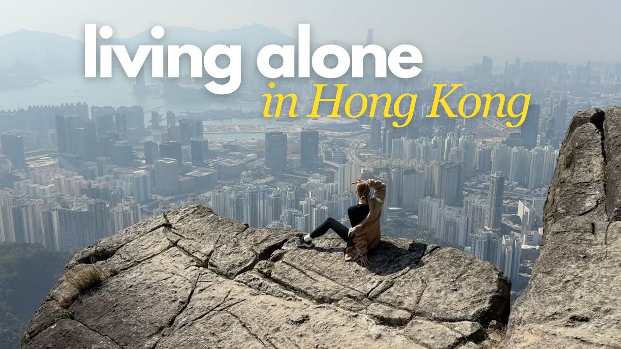 Living Alone in Hong Kong | Vlog ep10 | gift wrapping, cozy time at home, scenic hike in Kowloon