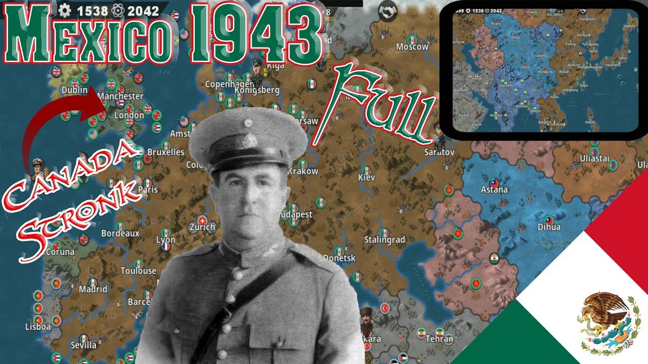 MEXICO 1943 WORLD CONQUEST! World Conqueror 4