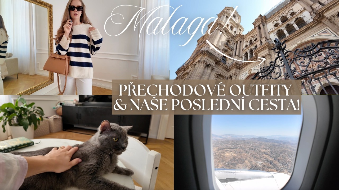 Víkend ve Španělsku, elegantní přechodové outfity & náš konec prázdnin | VLOG