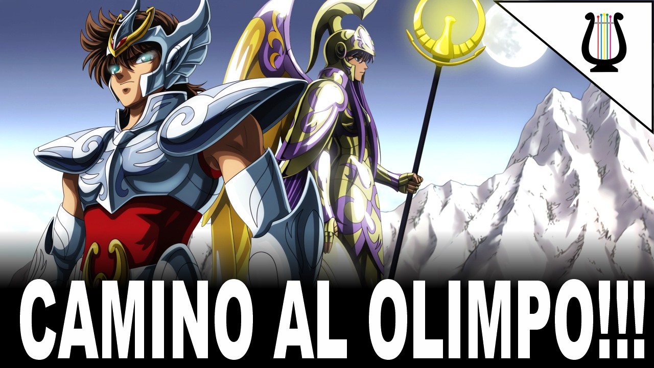 Saga del Cielo: Anuncio de Kurumada, Athena y Pegaso rumbo al Olimpo - Saint Seiya