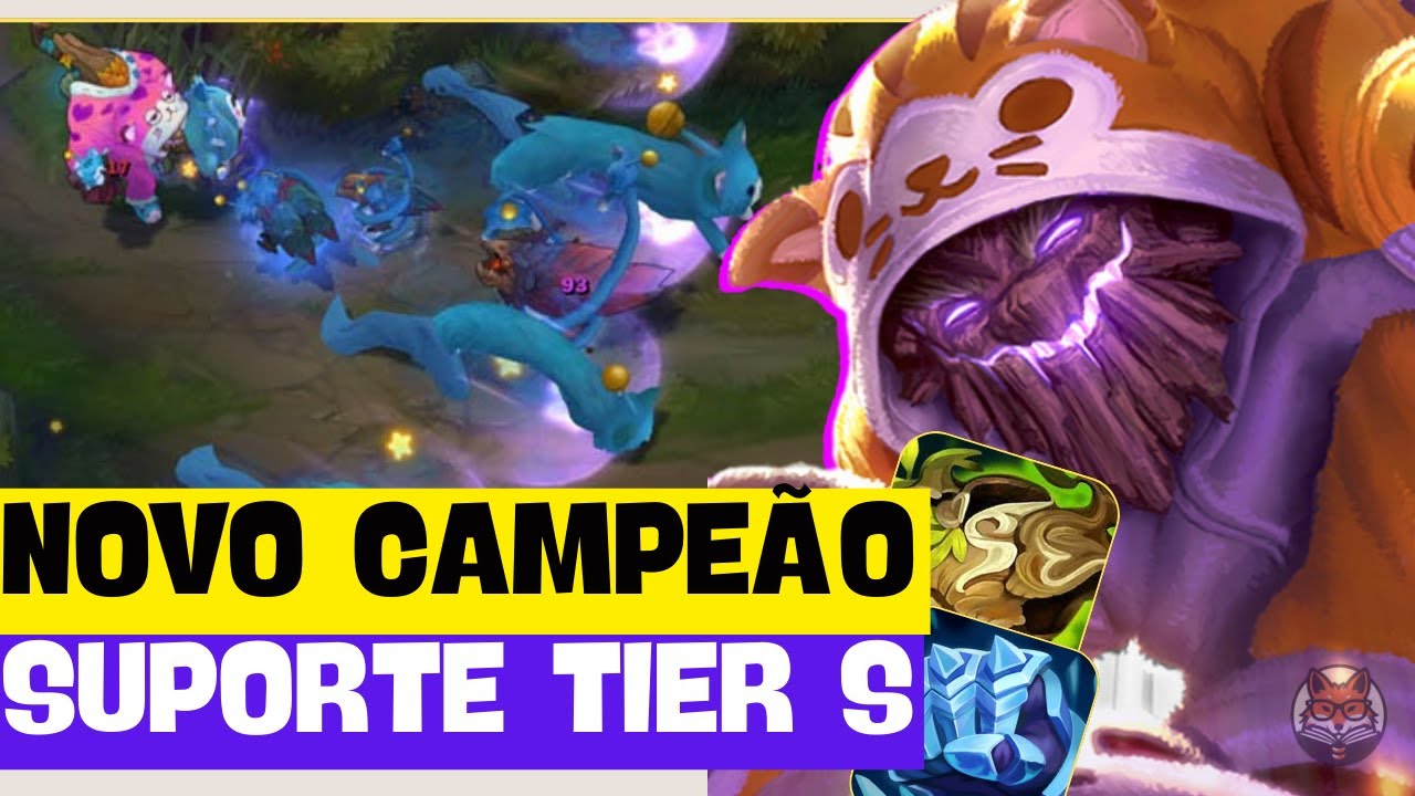 CHEGOU MAOKAI, O NOVO SUPORTE REI DO META - LoL Wild Rift Gameplay