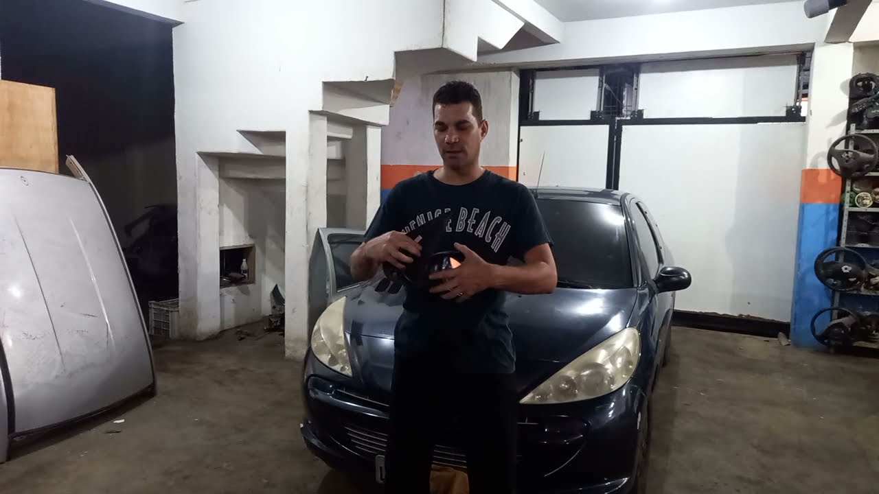 Peugeot 206 207 Citroen C3 e Picasso como retirar e trocar espelho do retrovisor