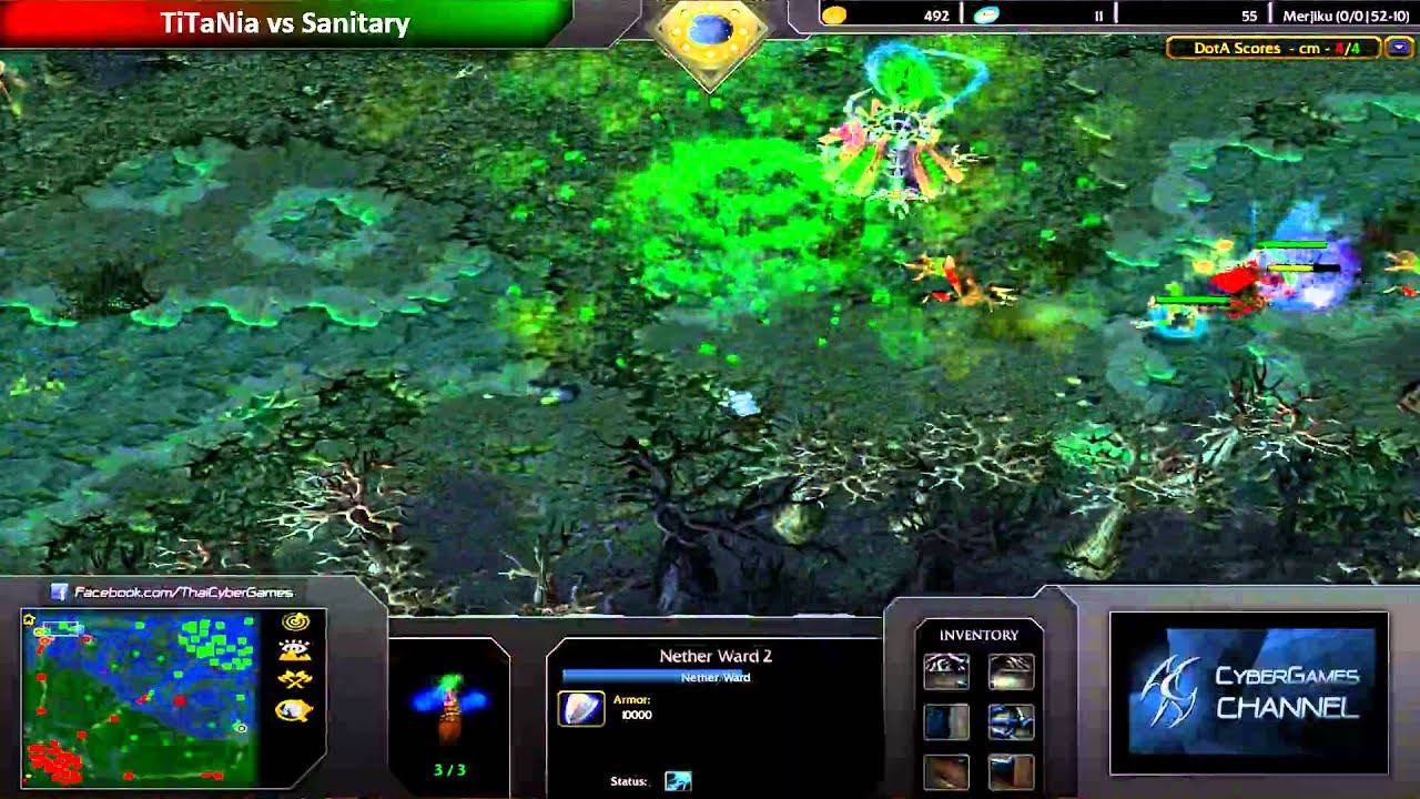 CyberGames DotA Januray 2014 - FInal Round - TiTaNia VS Sanitary