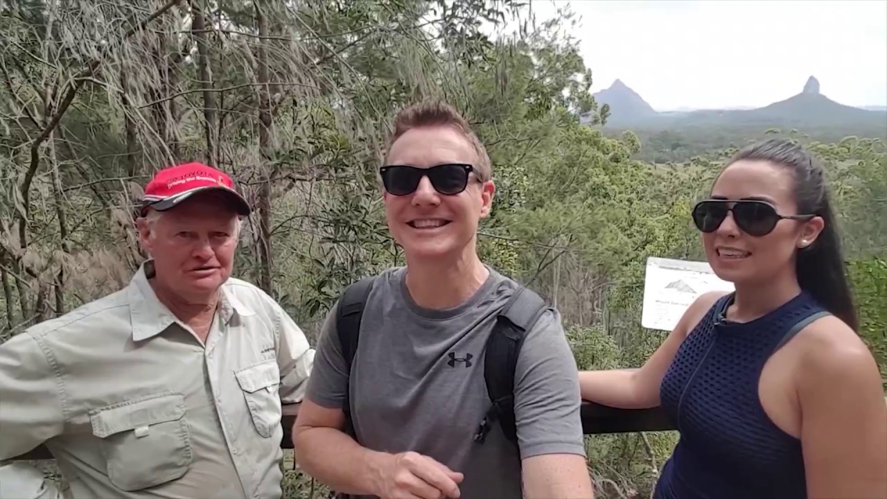 Taking my Dad to climb Mt Tibrogargan