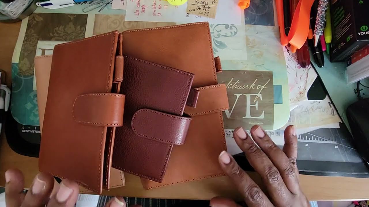 Moterm Veg Tan Leather Color Comparison and Other Random Chat on TN Standard Size Rings!