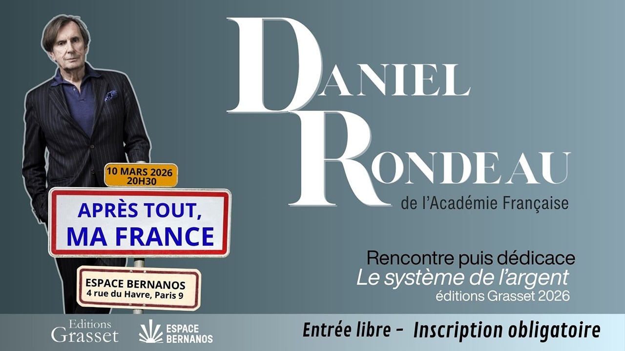 Après tout, ma France avec Daniel Rondeau, le 10 mars 2026