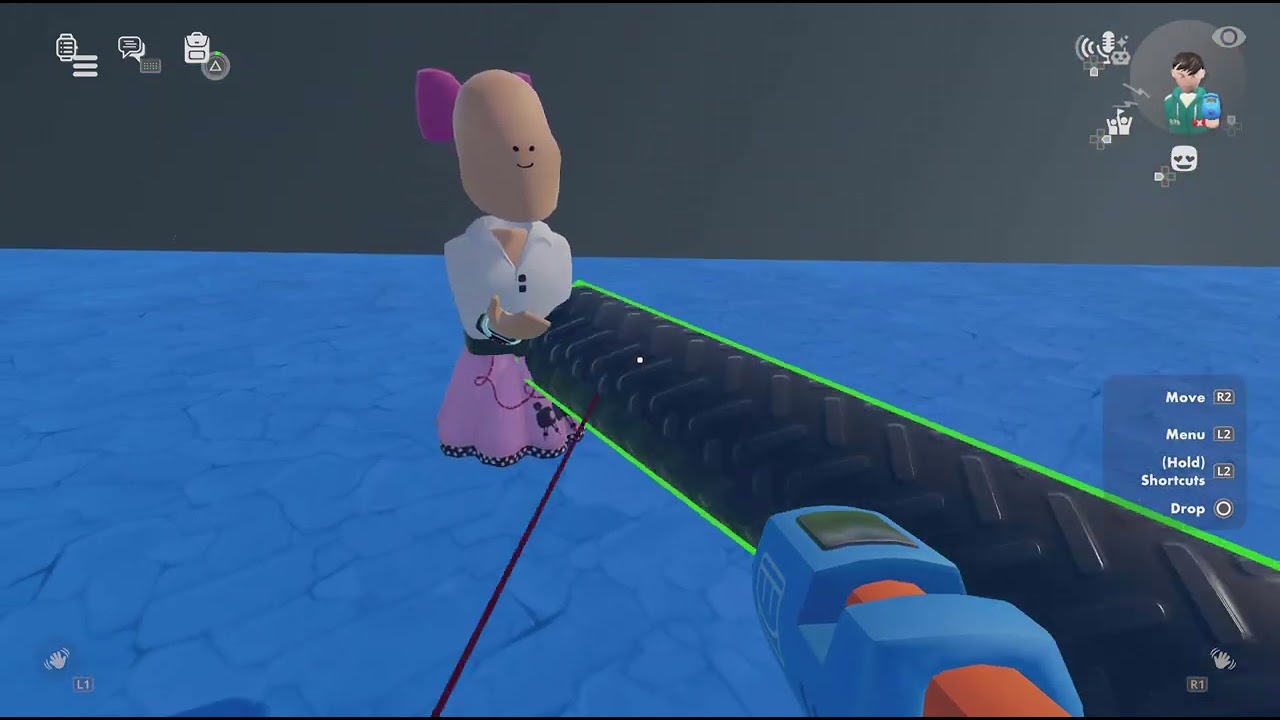 sky squid  in rec ROOM