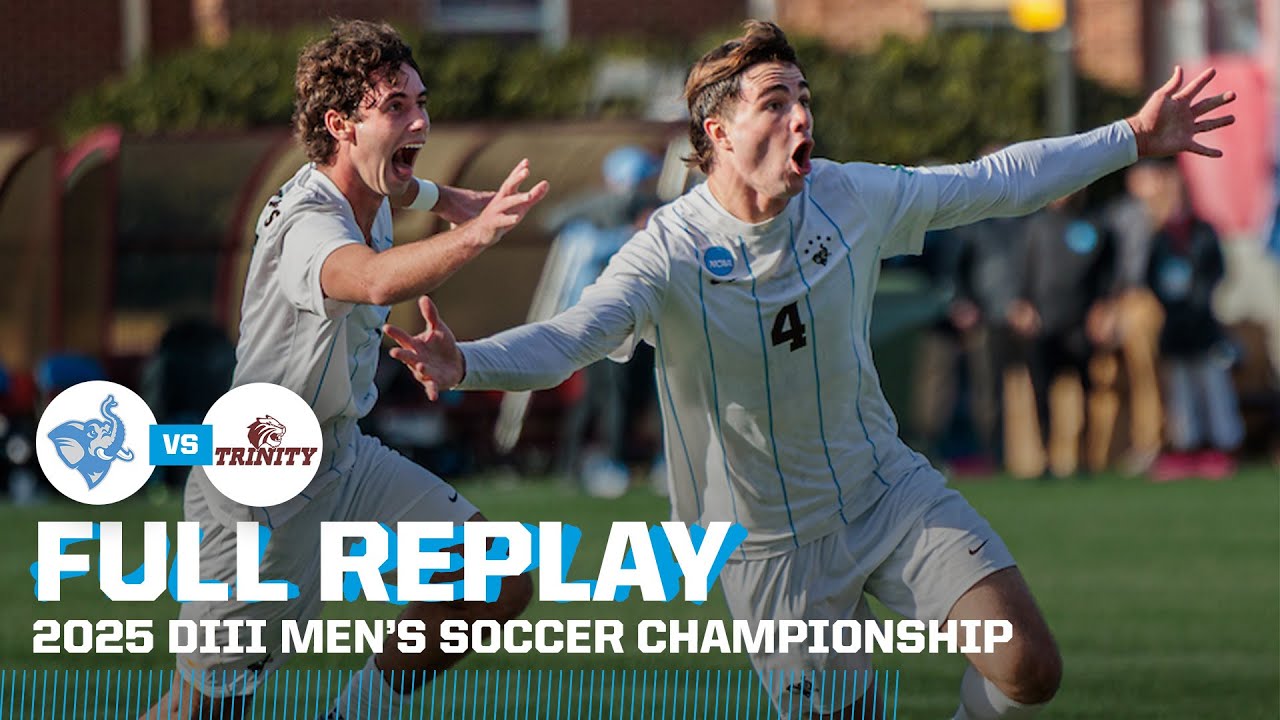 Tufts vs. Trinity (TX): 2025 NCAA DIII men's soccer championship | FULL REPLAY