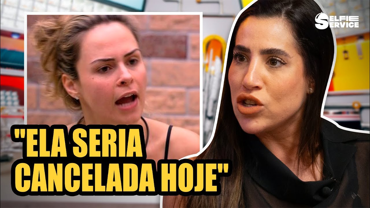 OLHA ELA! JULIANA DIAS LEMBRA TRETA COM ANA PAULA RENAULT NO BBB 16 | #SelfieService
