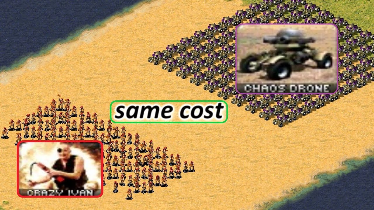 Crazy Ivan meets Chaos Drones - Red Alert 2