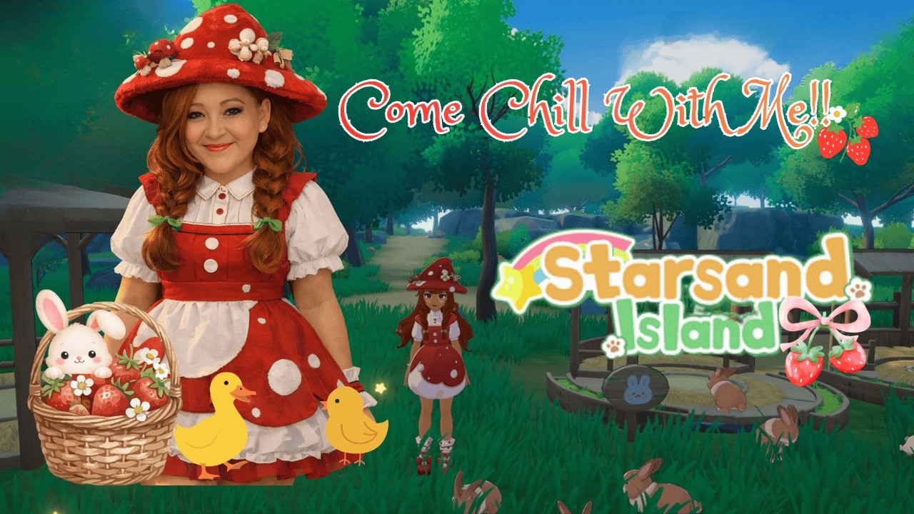 Come Chill With Me in Starsand Island🌟 #cozygames #starsandisland #livestreaming #gamingcommunity
