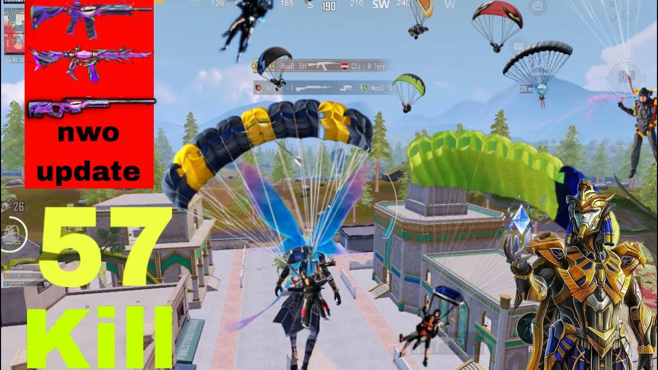 57 KILL😱nwo update bist loot #farming #vairalvideo #fyp #bgmi #pubgmobile #pubg 