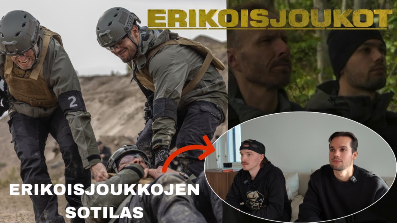 SAATIIN KUNNOLLA RUNTUA😂| Erikoisjoukot jakso. 8