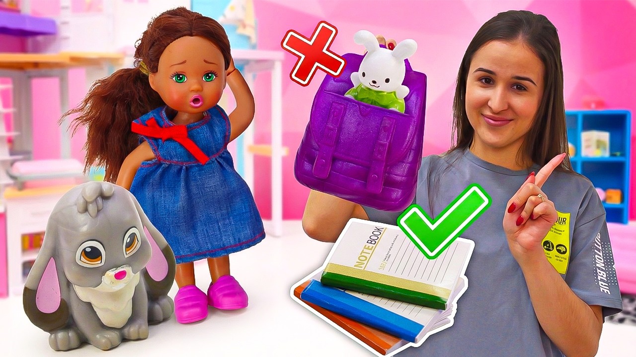 El primer día de Steffie en la escuela