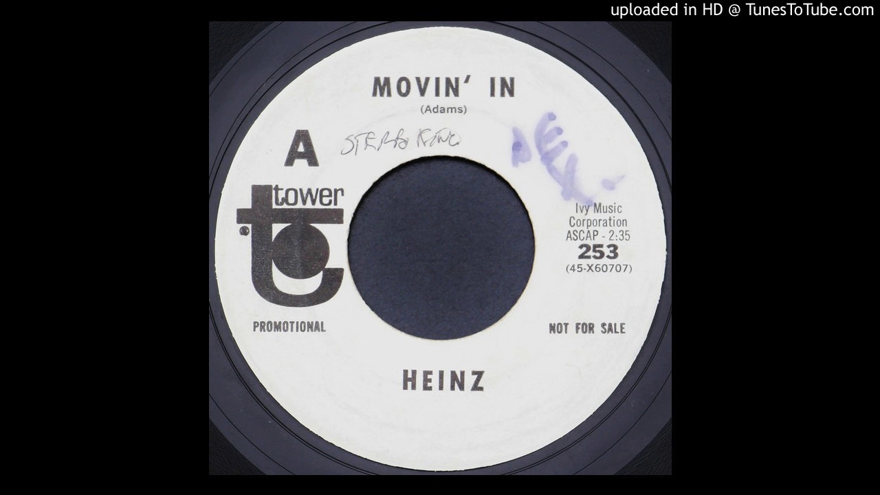 Heinz - Movin' In - 1966 UK Freakbeat - Produced by Joe Meek - Ritchie Blackmore on Guitar