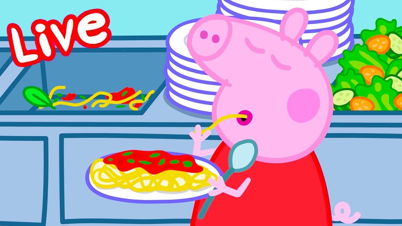 Peppa Pig Français LIVE 🔴 Les histoires de Peppa Pig 🐽 Épisodes Complets