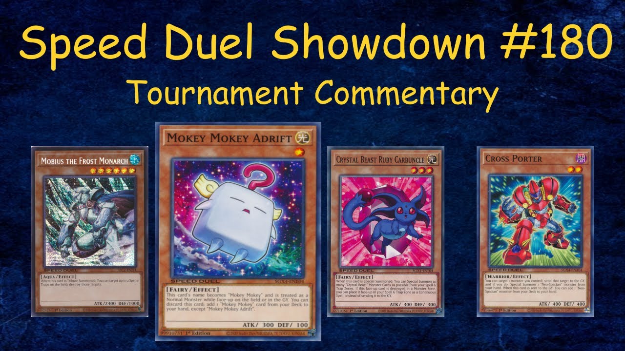 [SPEED DUEL] DB Showdown #180 Tournament Commentary