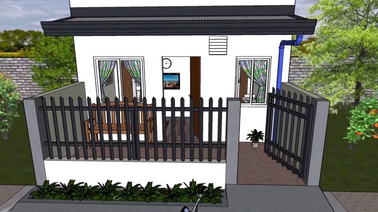 5x5 meters Small House Design (25 sqm)
