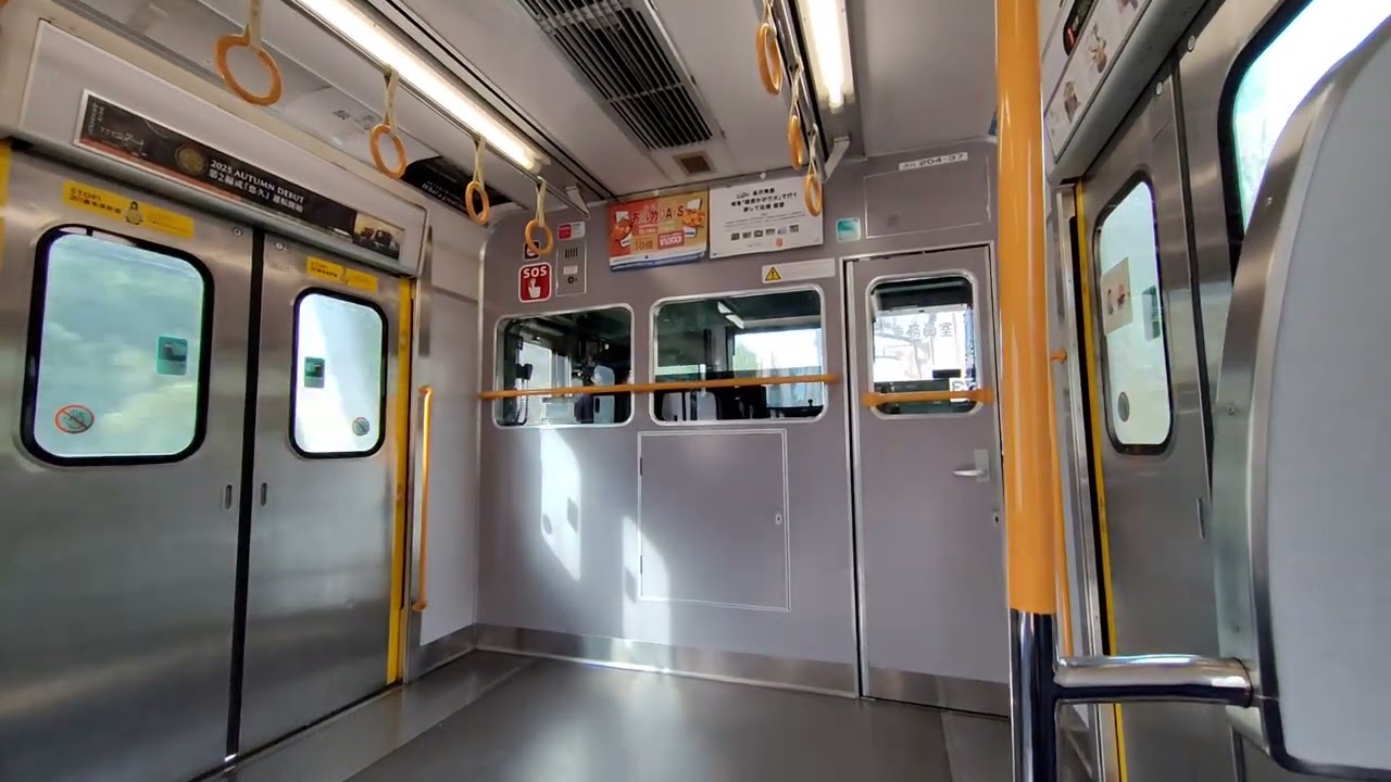 奈良線｜木津駅→上狛駅→棚倉駅（国鉄205系電車。クハ204-37）普通の車内と車窓、走行音、アナウンス。現役のレトロ車両。R8/1（京都府）JR WEST NARA LINE JAPAN TRAIN