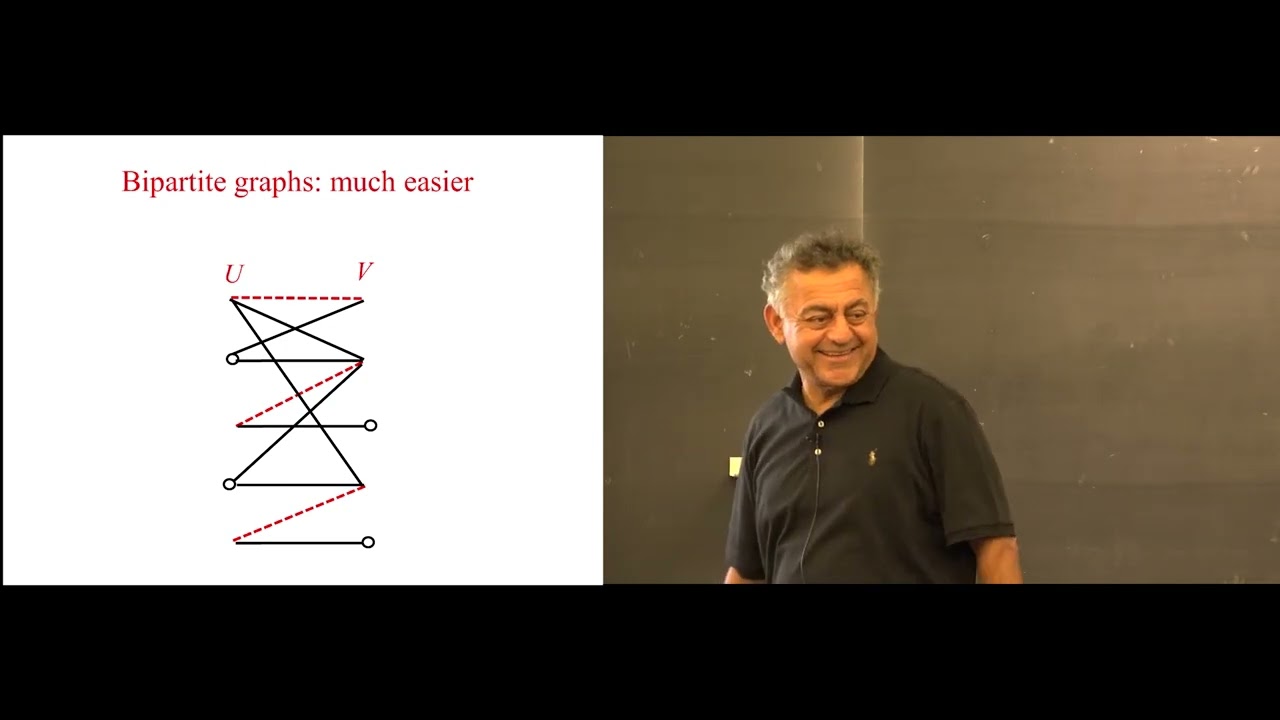 Special Seminar, Talk 1 - Vijay Vazirani - 05/29/2024