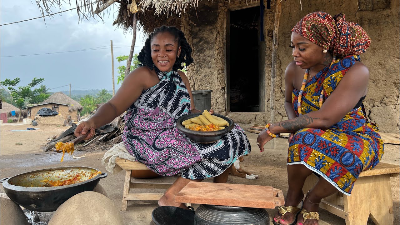 How A Black AMERICAN travelled to LIVE in an AFRICAN VILLAGE||Experiencing African Village Lifestyle