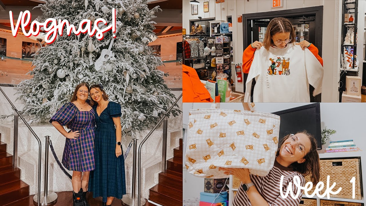 CHRISTMASTIME IS HERE!!! // vlogmas week 1
