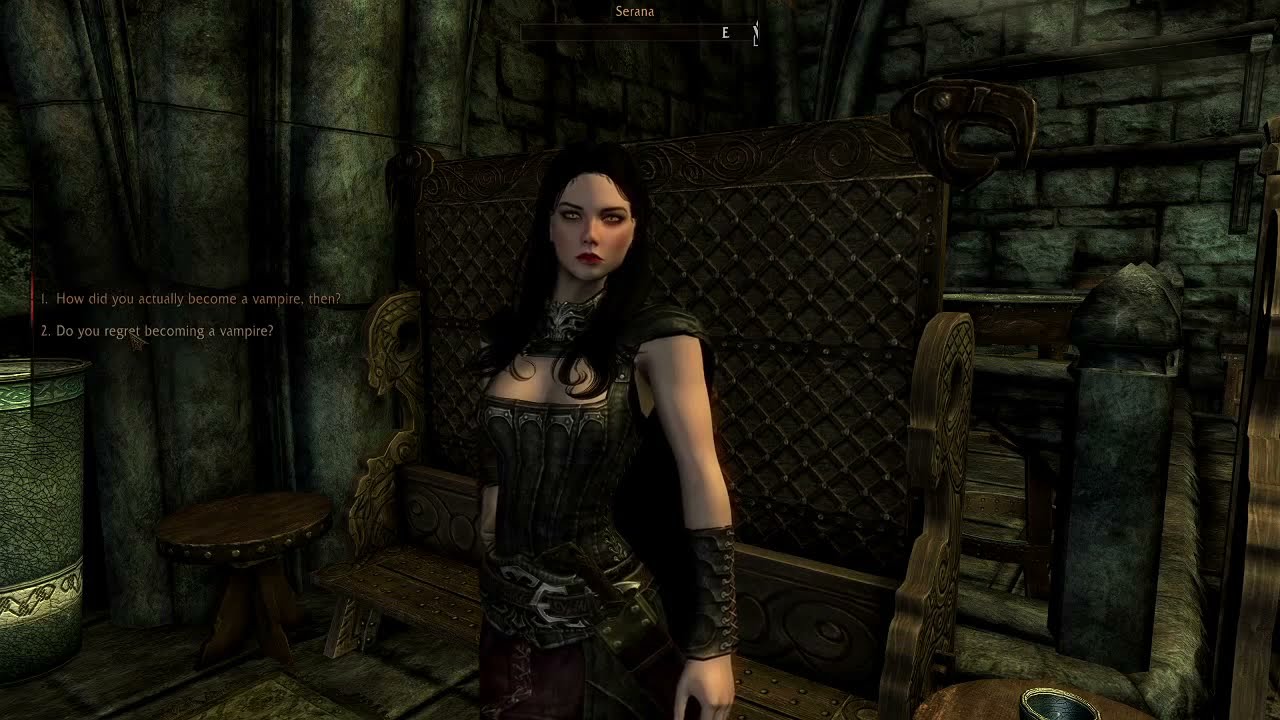 How Serana became a vampire
