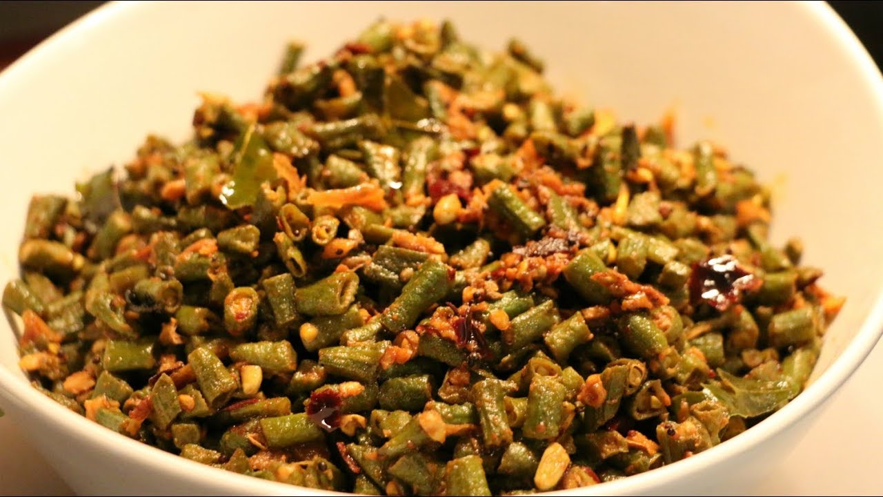 Achinga Payer Mezhukkupuratti / Long beans stir fry onam sadhya Recipe