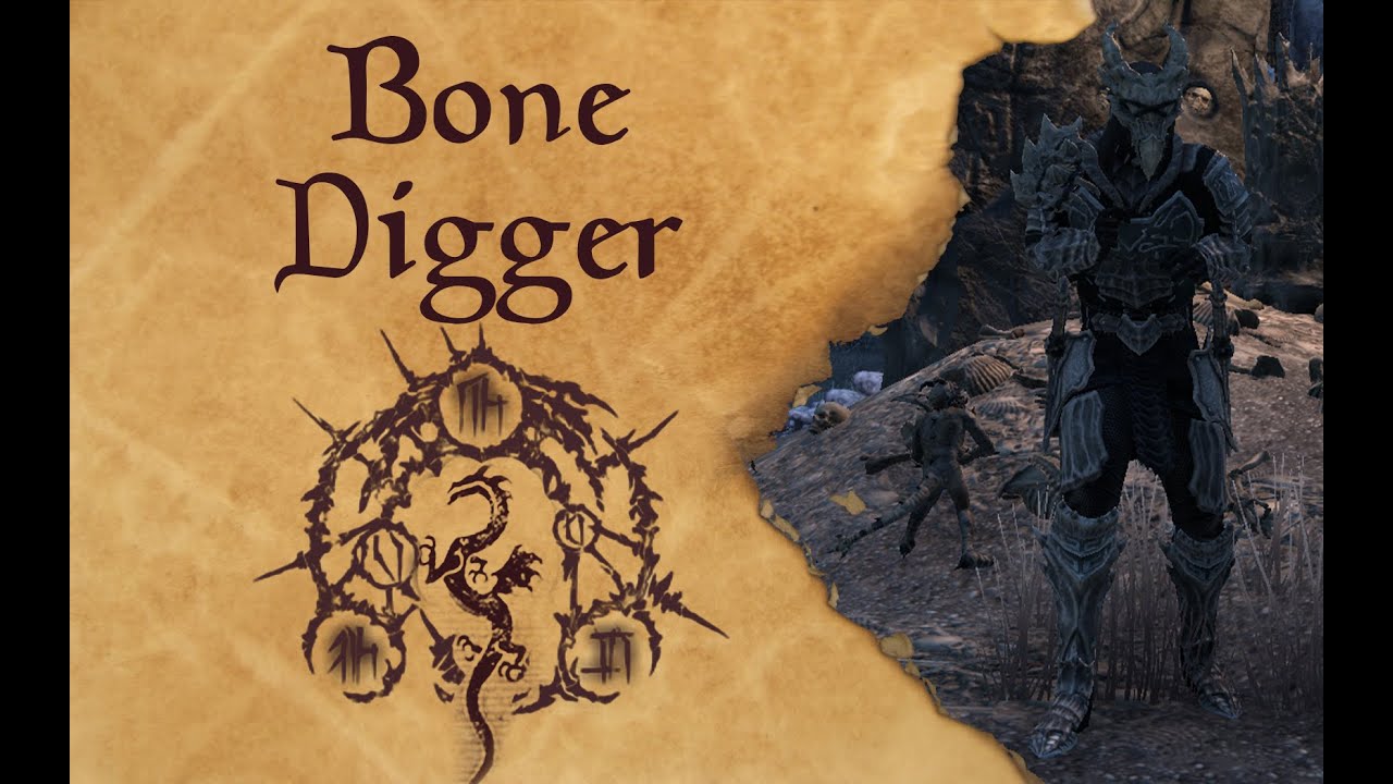 ESO - Stamina Necromancer RP PVE Build - Bone Digger