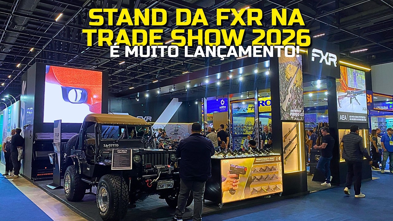 A FXR SURPREENDEU NESSA FEIRA! Conheça todos os lançamentos, produtos e tendências para 2026!