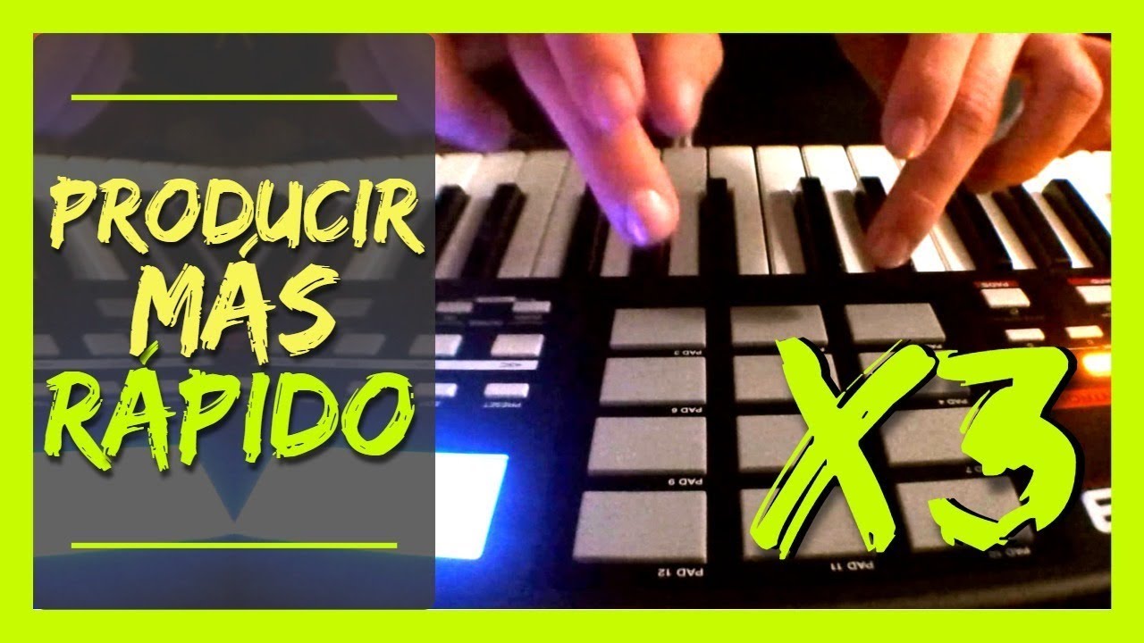COMO PRODUCIR RAP 3 VECES M&Aacute;S R&Aacute;PIDO | Sonido Hip Hop