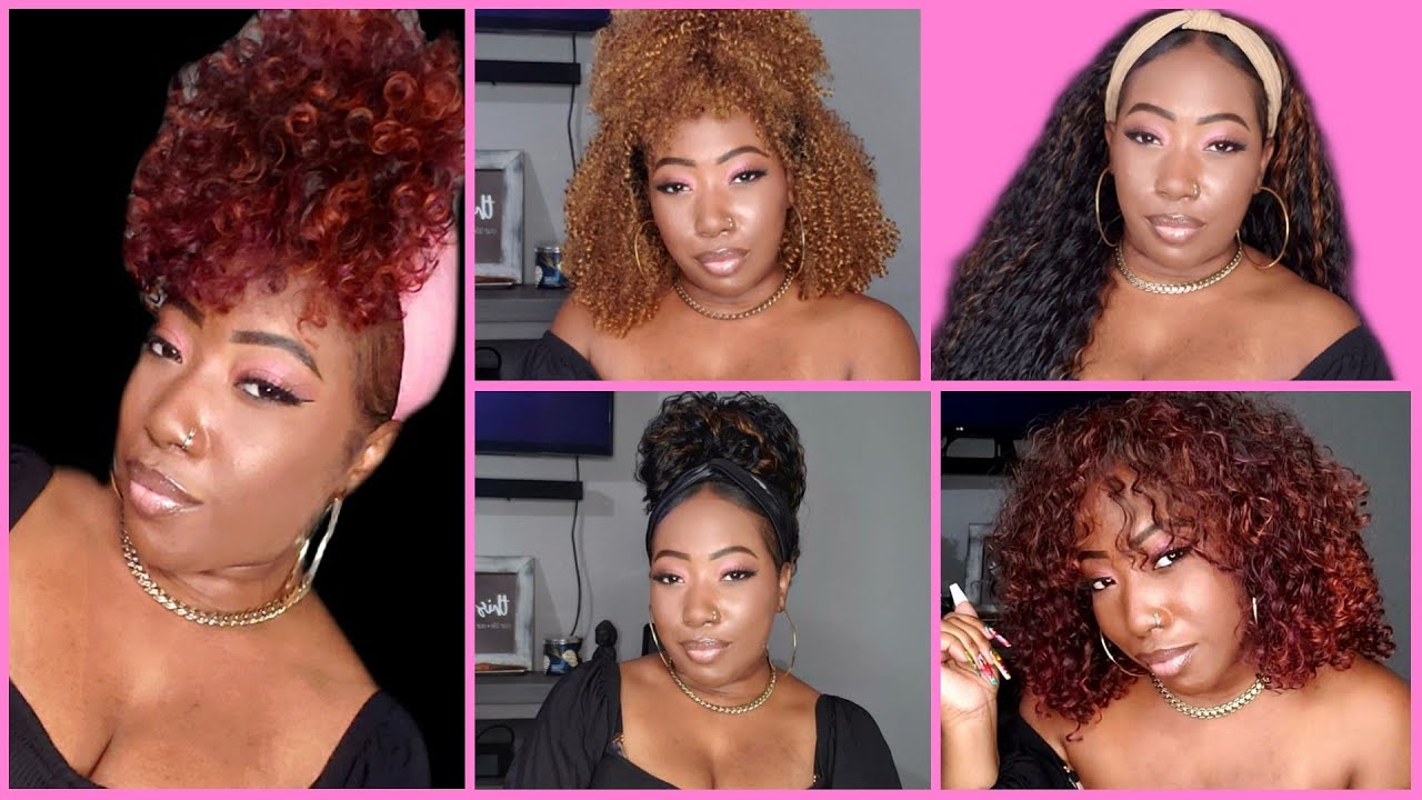 $15 Outre Converti-Cap Wig Lookbook ft. Bahama Mama, Beach Babe, Pina Curl Ada