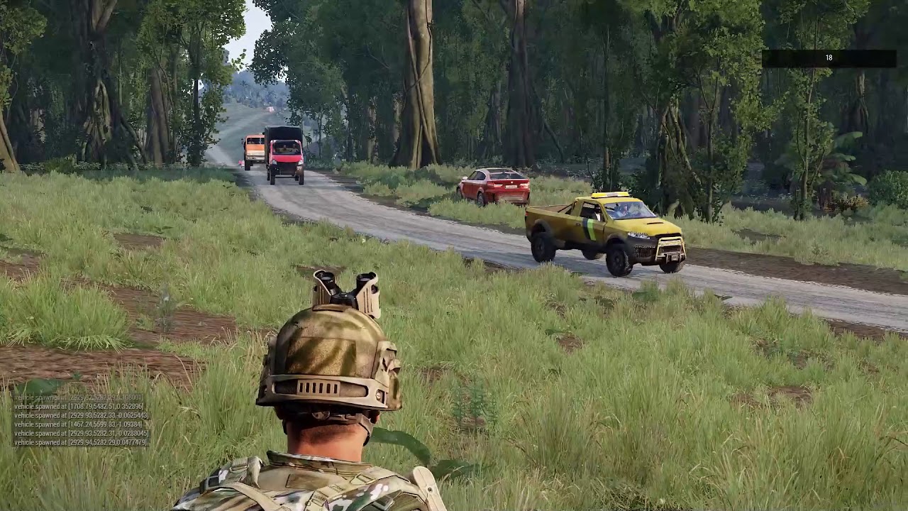 Test ambient traffic on Lingor