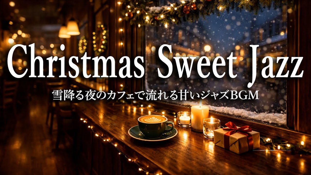 Christmas Sweet Jazz at Café Novus｜雪降る夜のカフェで流れる甘いジャズBGM – Café Novus