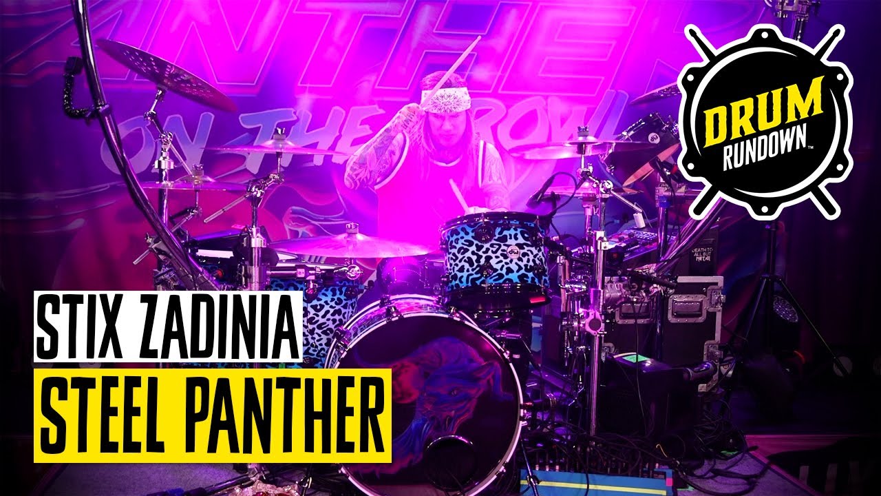 Steel Panther Drum Rundown with Stix Zadinia