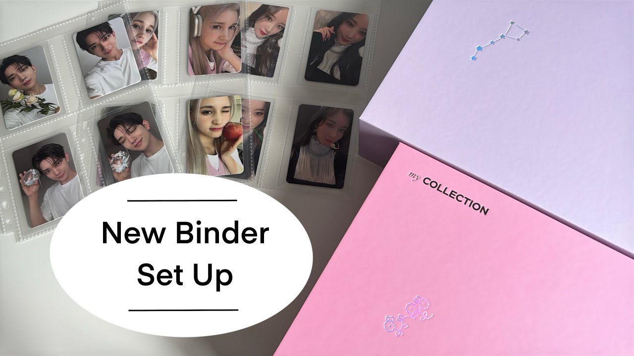 Setting Up My New A5 Binders (︶&omega;︶)