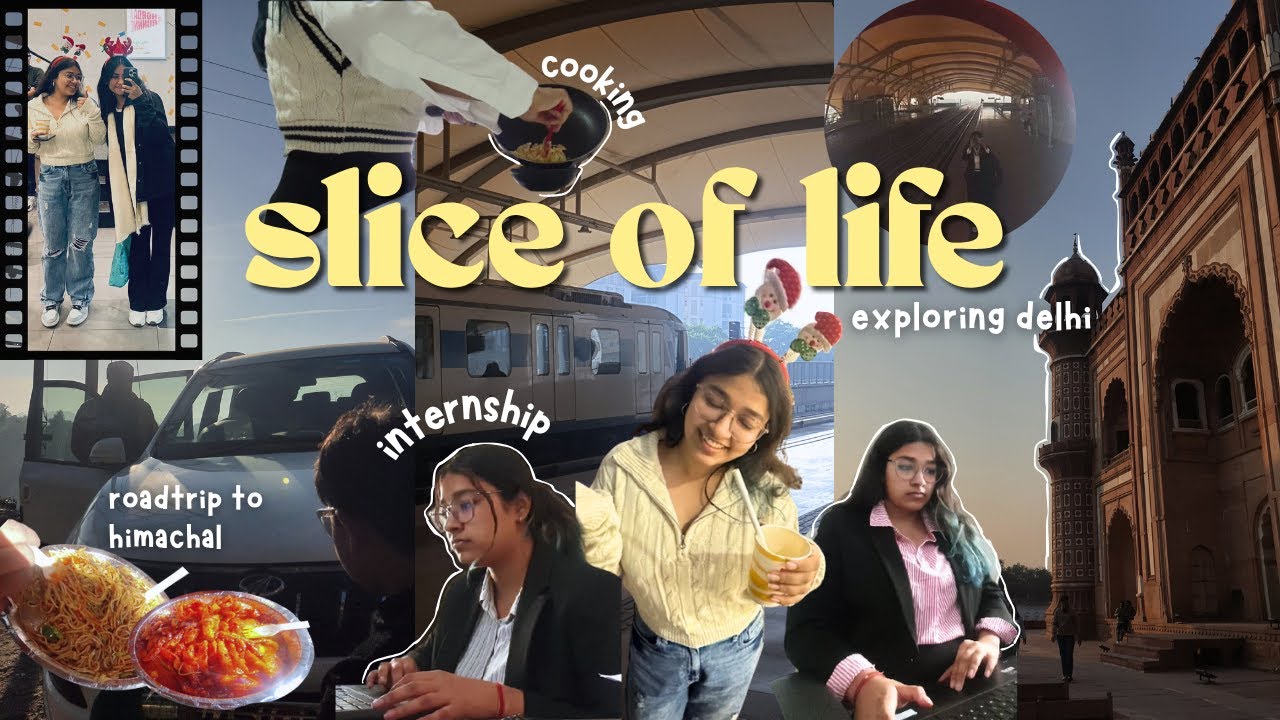 SLICE OF LIFE | LAW STUDENT interning in Delhi, majnu ka tila, safdarjang tomb | life in delhi | NLU