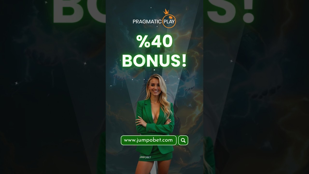 📢 Slot&ccedil;ular dikkat! Pragmatic Play i&ccedil;in💸 %40 yatırım bonusu sadece hafta i&ccedil;i ge&ccedil;erli! jumpobet.com