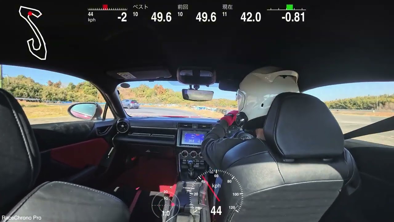 美浜サーキット2026/02/22 自己ベスト49.2