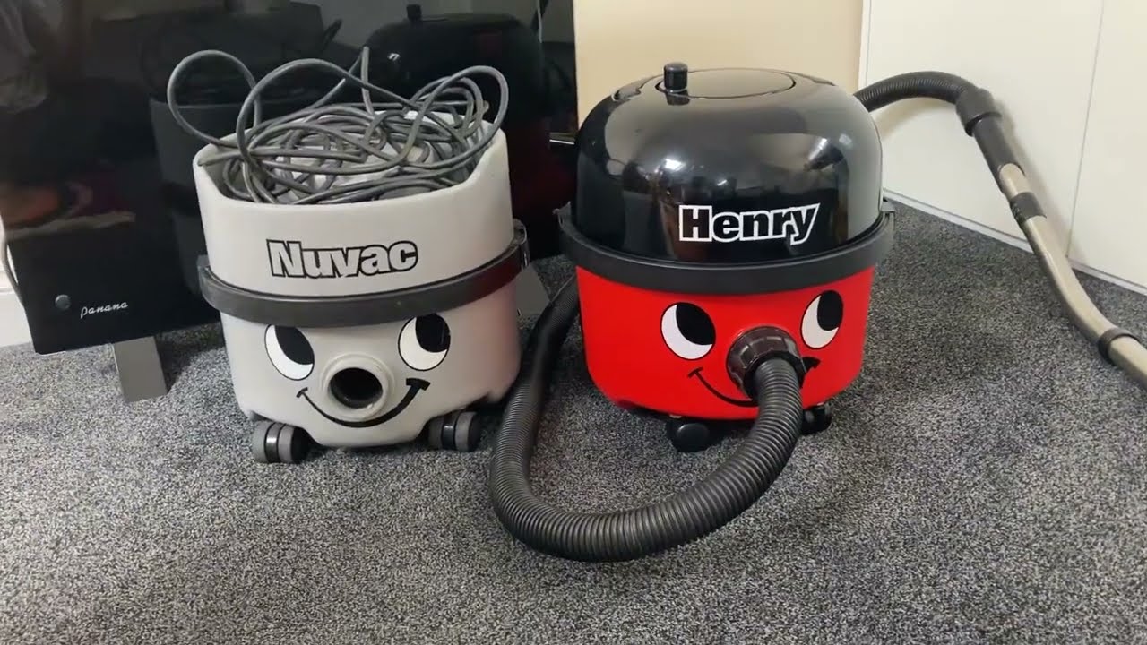 Henry hoover hvr200 from 2002 and nuvac vnp180-1 from 2010
